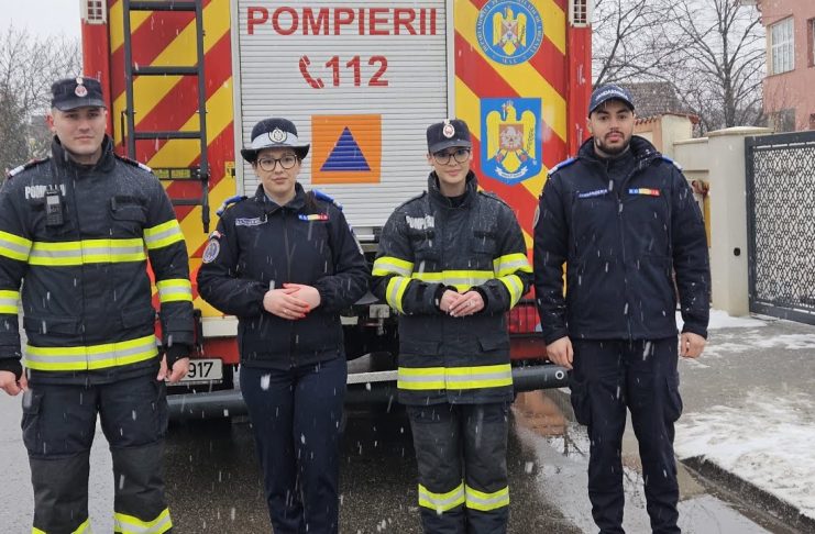Jandarmii și pompierii olteni, împreună in Campania „Recomandarea de Vineri” prevenirea incendiilor
