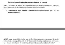 Concediile medicale se modifica din nou