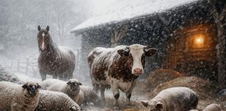 Recomandări ANSVSA pentru protejarea animalelor în condiții meteo severe