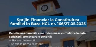 SPRIJIN FINANCIAR LA CONSTITUIREA FAMILIEI