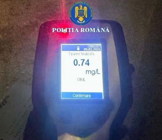 LA VOLAN CU 0,74 MG/L ALCOOL PUR ÎN AERUL EXPIRAT