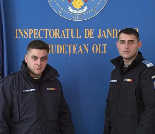 Doi studenți ai Academiei de Poliție „Alexandru Ioan Cuza”, au început stagiul de practică la IJJ Olt