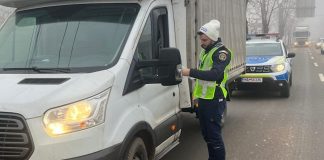 AMENDĂ DE 10 000 LEI APLICATĂ UNUI ȘOFER, ÎN SLATINA