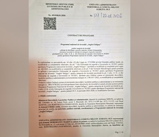 Comuna Milcov, un pas spre normalitate