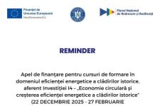 𝐑𝐄𝐌𝐈𝐍𝐃𝐄𝐑 | 𝐀𝐩𝐞𝐥 𝐝𝐞 𝐟𝐢𝐧𝐚𝐧𝐭̦𝐚𝐫𝐞 𝐏𝐍𝐑𝐑 – 𝐜𝐮𝐫𝐬𝐮𝐫𝐢 𝐝𝐞 𝐟𝐨𝐫𝐦𝐚𝐫𝐞 𝐢̂𝐧 𝐞𝐟𝐢𝐜𝐢𝐞𝐧𝐭̦𝐚 𝐞𝐧𝐞𝐫𝐠𝐞𝐭𝐢𝐜𝐚̆ 𝐚 𝐜𝐥𝐚̆𝐝𝐢𝐫𝐢𝐥𝐨𝐫 𝐢𝐬𝐭𝐨𝐫𝐢𝐜𝐞