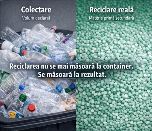 Se schimbă regulile jocului: reciclarea se măsoară la rezultat, nu la colectare