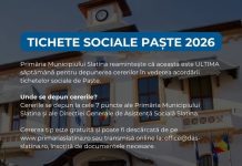 TICHETE SOCIALE PAȘTE 2026