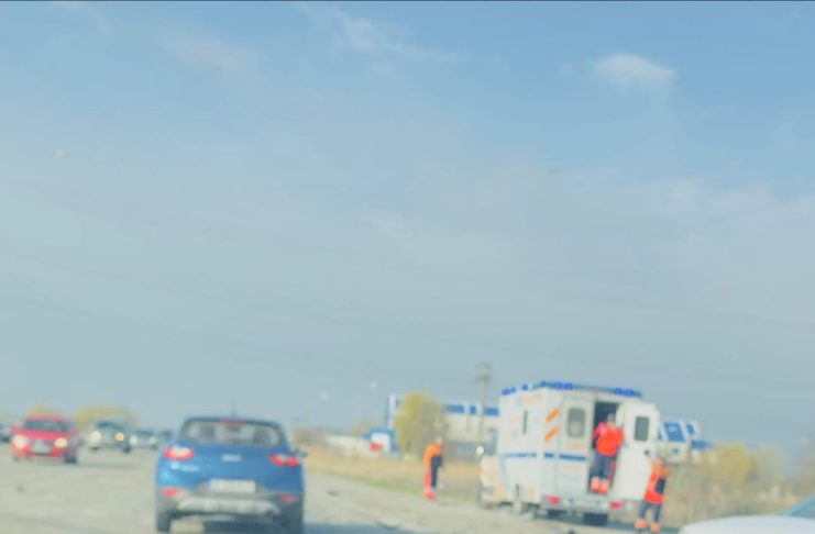 ACCIDENT RUTIER ÎN AFARA LOCALITĂȚII SLĂTIOARA