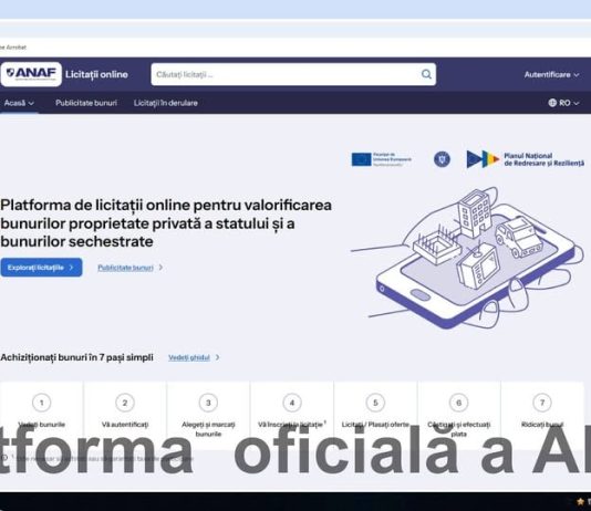 ANAF va lansa platforma digitală eLicitatiiANAF pentru publicitatea și vânzarea bunurilor sechestrate