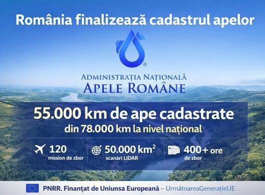 55.000 km de ape cadastrate: România finalizează cadastrul apelor – Cadastrul Apelor România