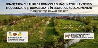 Extinderea sprijinului pentru sectorul pomicol