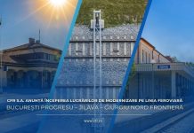 LUCRĂRI DE MODERNIZARE PE LINIA FEROVIARĂ BUCUREȘTI PROGRESU – JILAVA – GIURGIU NORD FRONTIERĂ