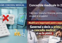 Neclaritati – Concedii medicale in 2026