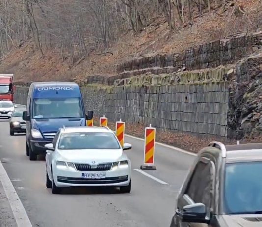 Au început lucrările pe DN7 – Valea Oltului