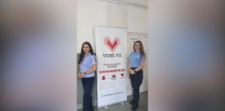 JANDARMII OLTENI AU DONAT SÂNGE