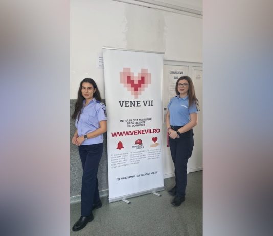 JANDARMII OLTENI AU DONAT SÂNGE