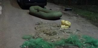 BRACONAJ PE RÂUL OLT – BĂRBATUL A ÎNCERCAT SĂ FUGĂ LA VEDEREA JANDARMILOR