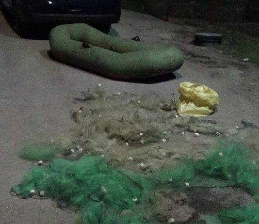 BRACONAJ PE RÂUL OLT – BĂRBATUL A ÎNCERCAT SĂ FUGĂ LA VEDEREA JANDARMILOR