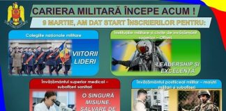 Inscrierile pentru admiterea în instituțiile de învățământ superior militar și civil au inceput