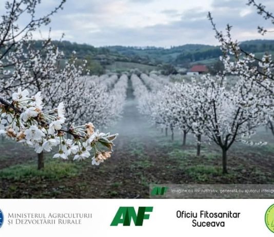 Înghețurile târzii de primăvară pot afecta serios livezile