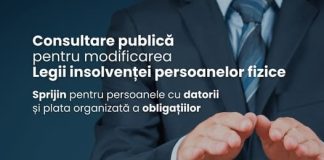 Proiect de lege pentru modificarea și completarea Legii nr. 151/2015 privind procedura de insolvență a persoanelor fizice
