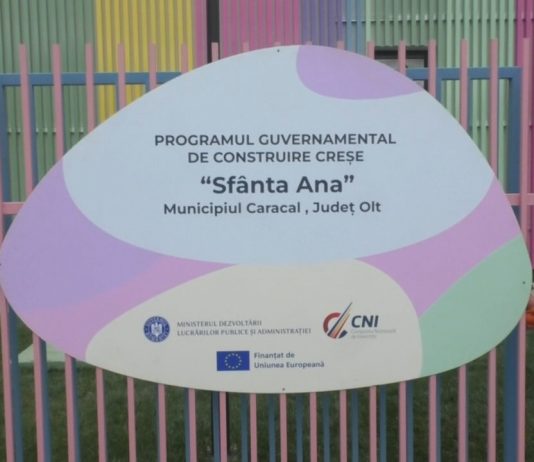 CREȘĂ MODERNĂ INAUGURATĂ LA CARACAL