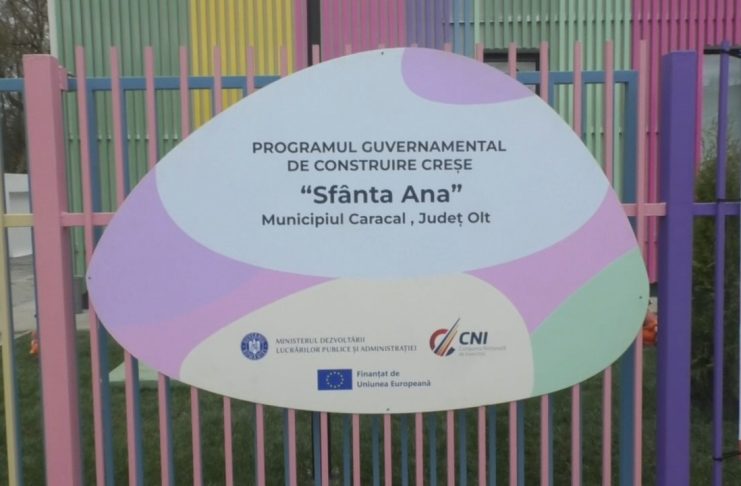 CREȘĂ MODERNĂ INAUGURATĂ LA CARACAL