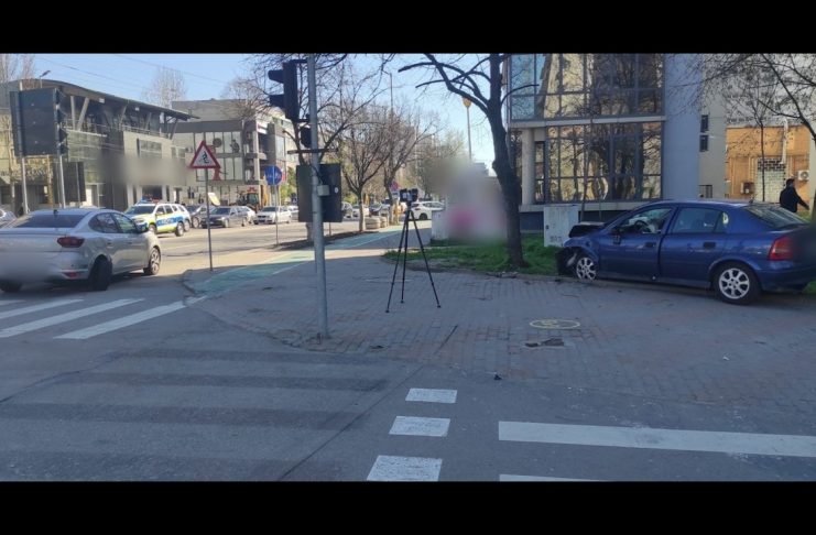 ACCIDENT RUTIER ÎN MUNICIPIUL SLATINA