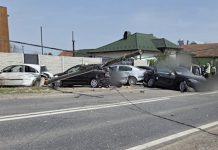 EVENIMENT RUTIER PE DRUMUL NAȚIONAL 64