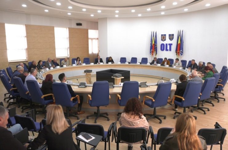 CJ OLT COFINANȚEAZĂ 3 DRUMURI ÎNCEPUTE PRIN ANGHEL SALIGNY