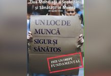 Ziua Mondială pentru Securitate și Sănătate în Muncă