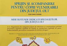 Specialiștii din Olt, reuniți pentru sprijinirea familiilor și copiilor vulnerabili