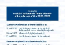 Testele pentru evaluările naționale