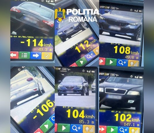36 DE ȘOFERI SANCȚIONAȚI PE DN 6