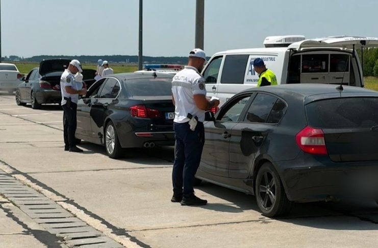 CONTROALE PE DN 6: 47 DE ȘOFERI SANCȚIONAȚI