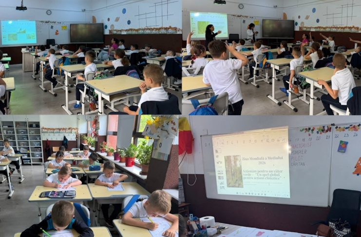 Acțiuni de educație ecologică în școlile din Slatina de Ziua Mondială a Mediului