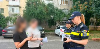 POLIȚIȘTII BIROULUI SIGURANȚĂ ȘCOLARĂ PREZENȚI ÎN PROXIMITATEA UNITĂȚILOR DE ÎNVĂȚĂMÂNT