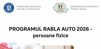 Programul Rabla Auto 2026 pentru persoane fizice va fi lansat în condiții similare ultimei sesiuni din 2025
