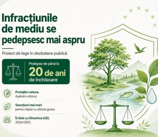 MMAP înăsprește sancțiunile pentru infracțiunile de mediu