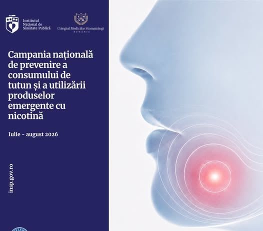 Campania națională de prevenire a consumului de tutun – Cancerul oral