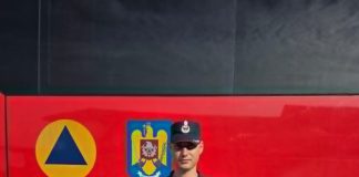 Pompier oltean, în misiune pentru stingerea incendiilor în Franța