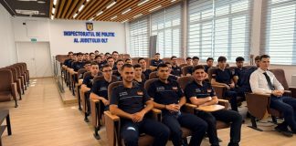 34 DE STUDENȚI AI ACADEMIEI DE POLIȚIE AU ÎNCEPUT PRACTICA LA IPJ OLT