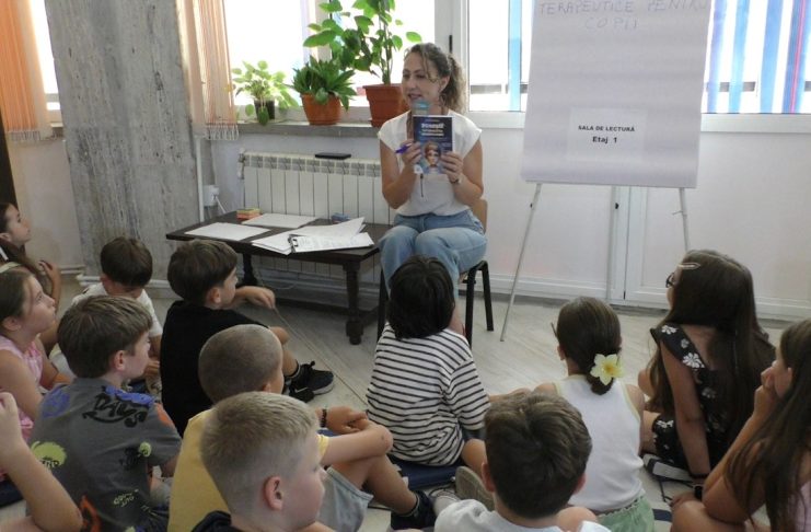 ȘCOALA DE VARĂ, LA BIBLIOTECA JUDEȚEANĂ OLT!