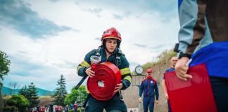 Șase pompieri din Olt, în cursa pentru titlul de „Cel mai puternic pompier”