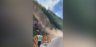 Lucrări derulate de DRDP Craiova montare plase de protecție pe Valea Oltului