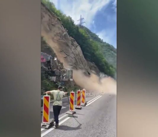 Lucrări derulate de DRDP Craiova montare plase de protecție pe Valea Oltului