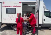 CARAVANA DE SĂNĂTATE A CRUCII ROȘII ROMÂNE ȘI ÎN OLT