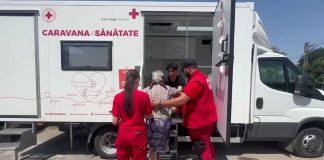 CARAVANA DE SĂNĂTATE A CRUCII ROȘII ROMÂNE ȘI ÎN OLT