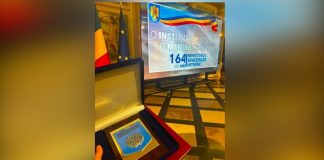 PLACHETA DE ONOARE A M.A.I. PENTRU IPJ OLT
