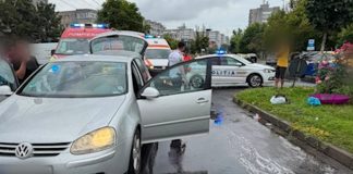 ACCIDENT RUTIER ÎN MUNICIPIUL SLATINA